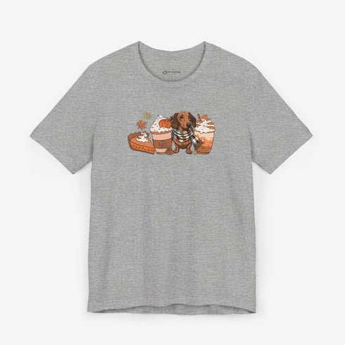 Dachshund Fall Tee - Dachshund Shirt for Women